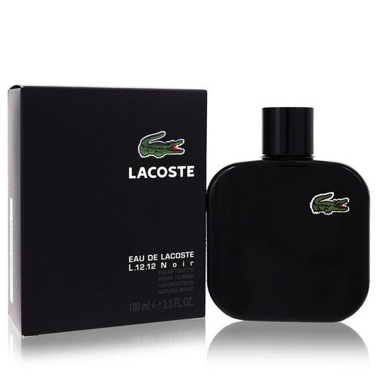 LACOSTE Lacoste Eau De Lacoste L.12.12 Noir Eau De Toilette Spray By Lacoste 3.4 oz Eau De Toilette Spray