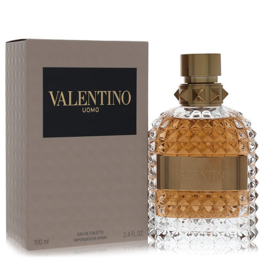 VALENTINO Valentino Uomo Eau De Toilette Spray By Valentino 3.4 oz Eau De Toilette Spray