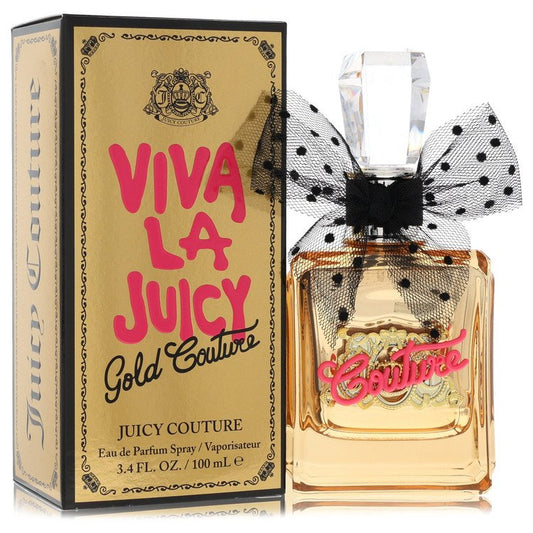 JUICY COUTURE Viva La Juicy Gold Couture Eau De Parfum Spray By Juicy Couture 3.4 oz Eau De Parfum Spray