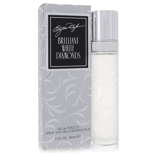 ELIZABETH TAYLOR White Diamonds Brilliant Eau De Toilette Spray By Elizabeth Taylor 3.3 oz Eau De Toilette Spray