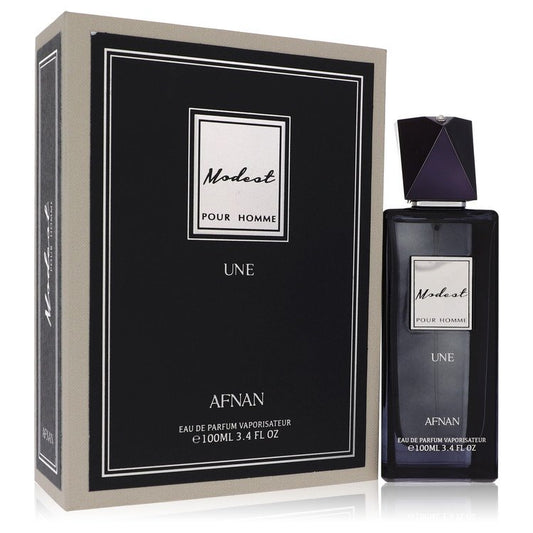 AFNAN Modest Pour Homme Une Eau De Parfum Spray By Afnan 3.4 oz Eau De Parfum Spray