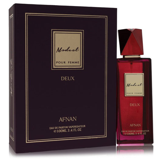AFNAN Modest Pour Femme Deux Eau De Parfum Spray By Afnan 3.4 oz Eau De Parfum Spray