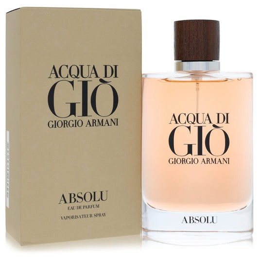 GIORGIO ARMANI Acqua Di Gio Absolu Eau De Parfum Spray By Giorgio Armani 4.2 oz Eau De Parfum Spray