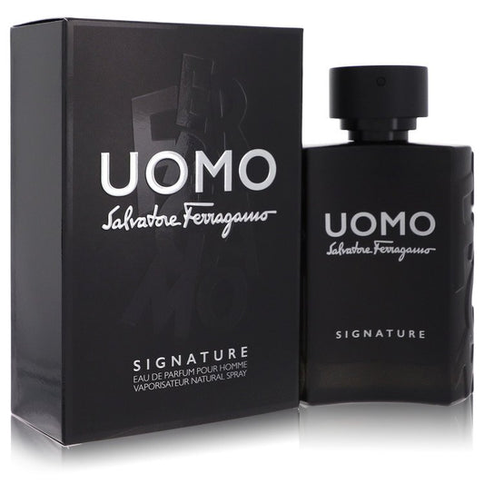 SALVATORE FERRAGAMO Salvatore Ferragamo Uomo Signature Eau De Parfum Spray By Salvatore Ferragamo 3.4 oz Eau De Parfum Spray