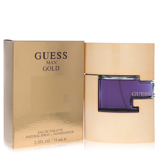 GUESS Guess Gold Eau De Toilette Spray By Guess 2.5 oz Eau De Toilette Spray