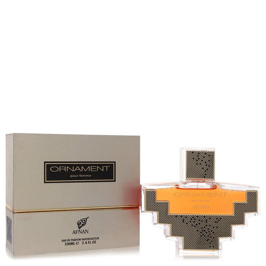 AFNAN Afnan Ornament Eau De Parfum Spray By Afnan 3.4 oz Eau De Parfum Spray