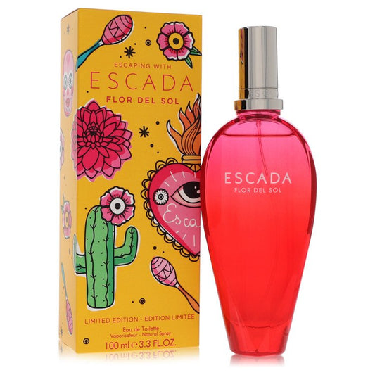ESCADA Escada Flor Del Sol Eau De Toilette Spray (Limited Edition) By Escada 3.4 oz Eau De Toilette Spray