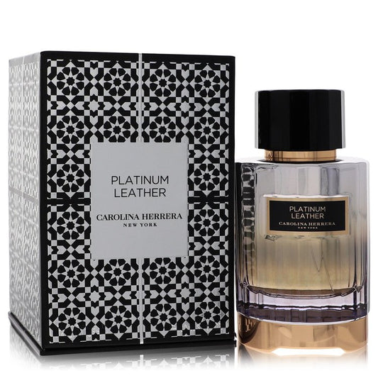 CAROLINA HERRERA Platinum Leather Eau De Parfum Spray (Unisex) By Carolina Herrera 3.4 oz Eau De Parfum Spray