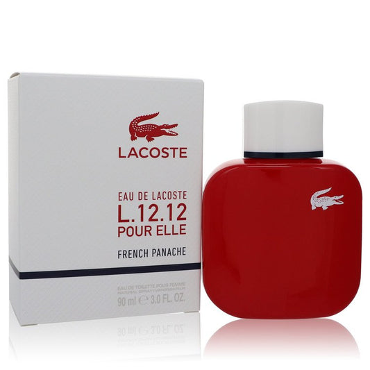 LACOSTE Eau De Lacoste L.12.12 Pour Elle French Panache Eau De Toilette Spray By Lacoste 3 oz Eau De Toilette Spray