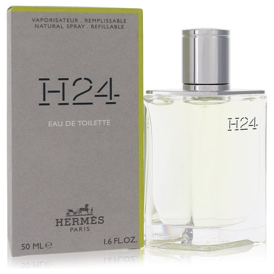 HERMES H24 Eau De Toilette Refillable Spray By Hermes 1.6 oz Eau De Toilette Refillable Spray