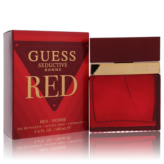 GUESS Guess Seductive Homme Red Eau De Toilette Spray By Guess 3.4 oz Eau De Toilette Spray