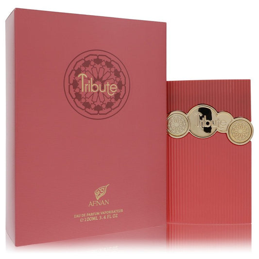 AFNAN Afnan Tribute Pink Eau De Parfum Spray By Afnan 3.4 oz Eau De Parfum Spray