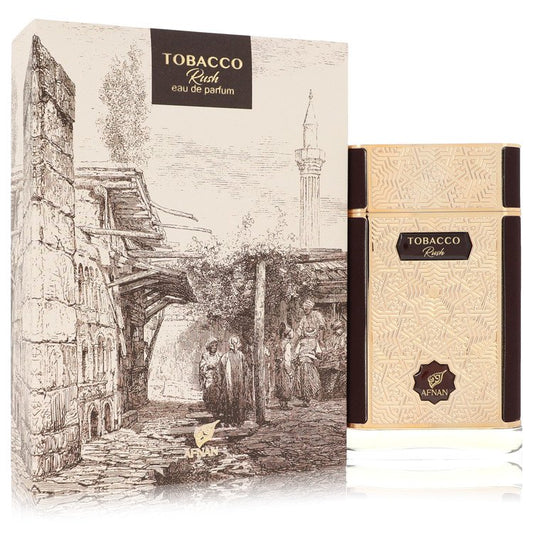AFNAN Afnan Tobacco Rush Eau De Parfum Spray (Unisex) By Afnan 2.7 oz Eau De Parfum Spray
