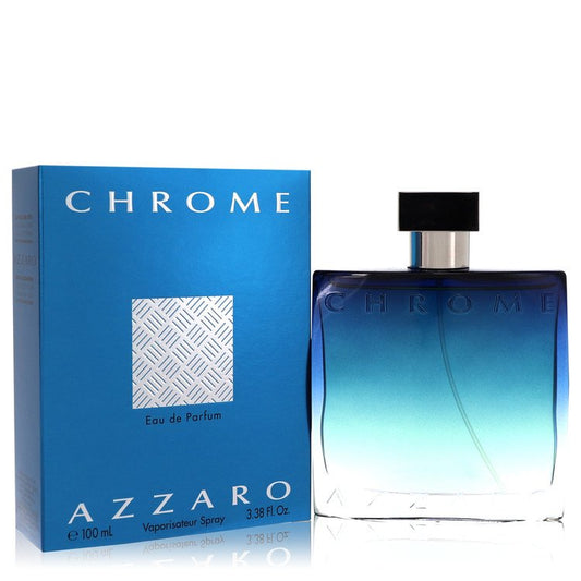 AZZARO Chrome Eau De Parfum Spray By Azzaro 3.4 oz Eau De Parfum Spray