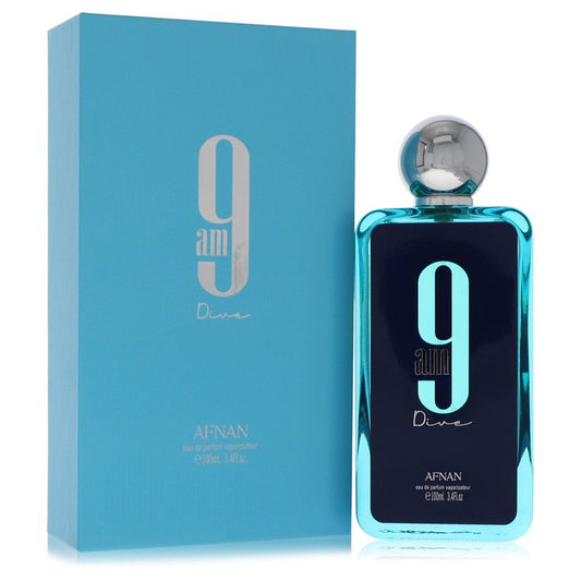 AFNAN Afnan 9am Dive Eau De Parfum Spray (Unisex) By Afnan 3.4 oz Eau De Parfum Spray