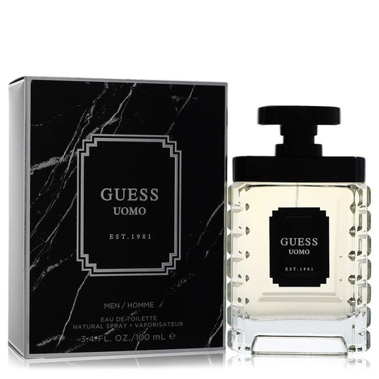 GUESS Guess Uomo Eau De Toilette Spray By Guess 3.4 oz Eau De Toilette Spray
