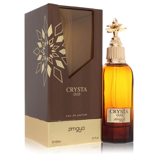 AFNAN Afnan Zimaya Crysta Oud Eau De Parfum Spray (Unisex) By Afnan 3.4 oz Eau De Parfum Spray