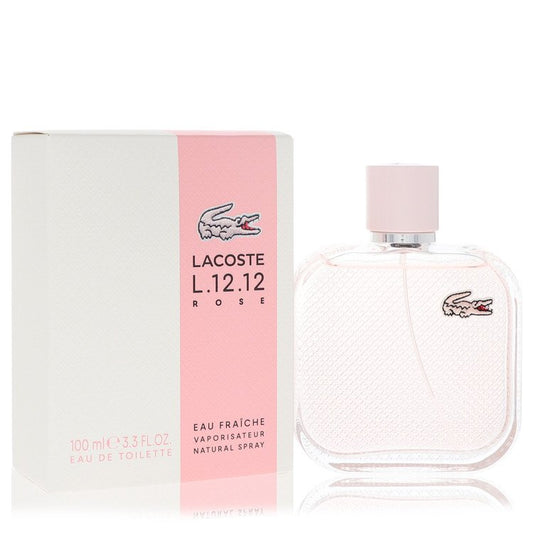 LACOSTE Lacoste Eau De Lacoste L.12.12 Rose Eau Fraiche Eau De Toilette Spray By Lacoste 3.3 oz Eau De Toilette Spray