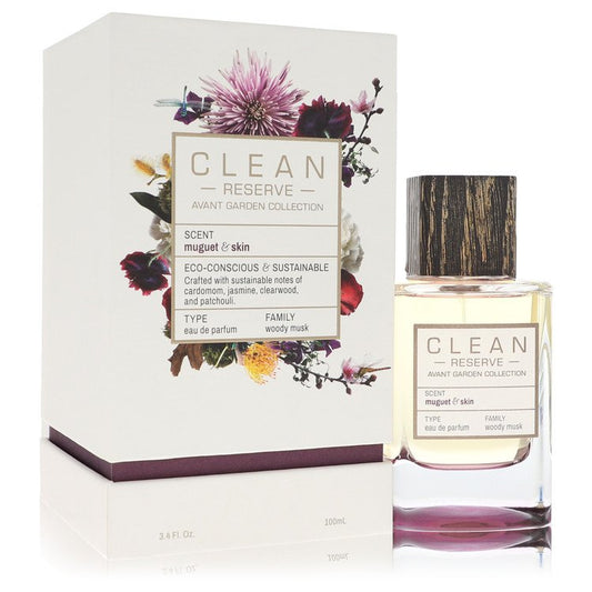CLEAN Clean Reserve Muguet & Skin Eau De Parfum Spray (Unisex) By Clean 3.4 oz Eau De Parfum Spray