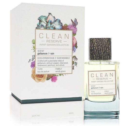 CLEAN Clean Reserve Galbanum & Rain Eau De Parfum Spray (Unisex) By Clean 3.4 oz Eau De Parfum Spray
