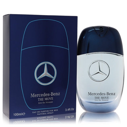 MERCEDES BENZ Mercedes Benz The Move Live The Moment Eau De Parfum Spray By Mercedes Benz 3.4 oz Eau De Parfum Spray