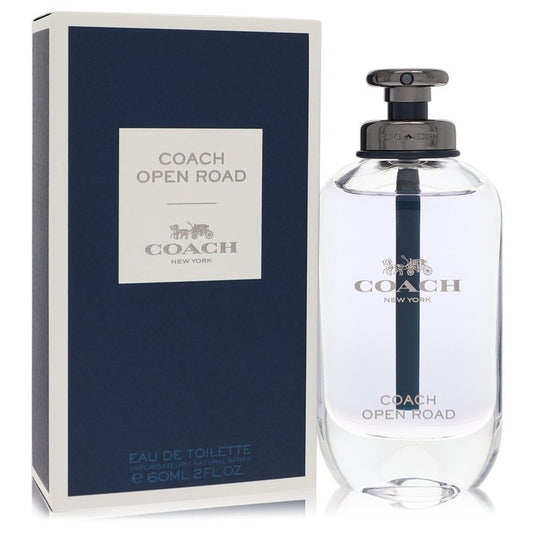 COACH Coach Open Road Eau De Toilette Spray By Coach 2 oz Eau De Toilette Spray