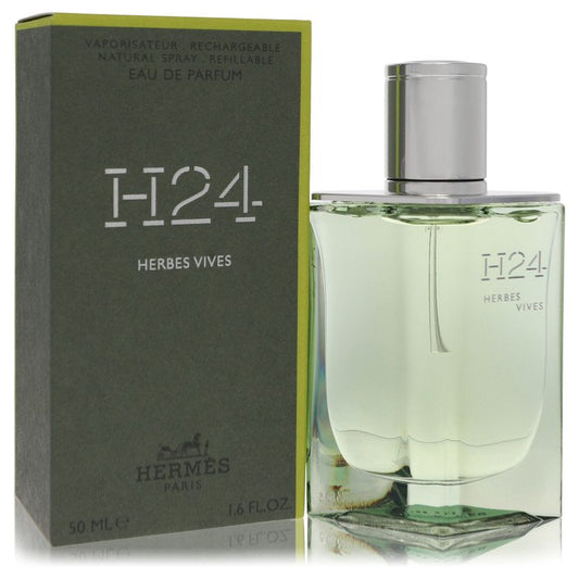HERMES Hermes H24 Herbes Vives Eau De Parfum Refillable Spray By Hermes 1.7 oz Eau De Parfum Refillable Spray