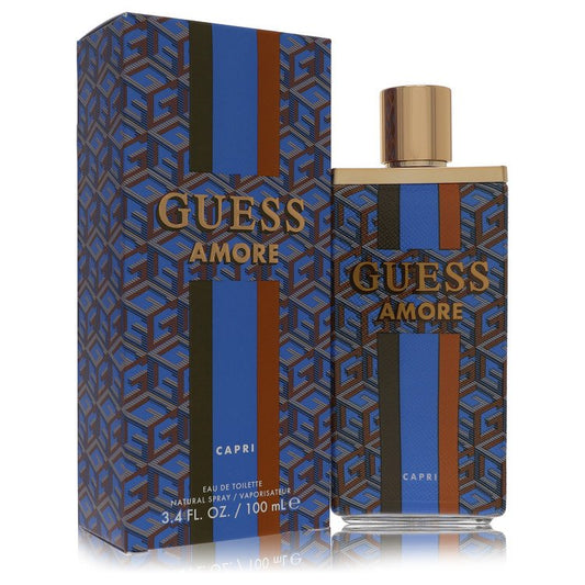 GUESS Guess Amore Capri Eau De Toilette Spray (Unisex) By Guess 3.4 oz Eau De Toilette Spray
