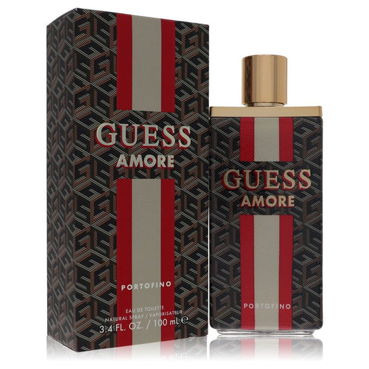 GUESS Guess Amore Portofino Eau De Toilette Spray (Unisex) By Guess 3.4 oz Eau De Toilette Spray