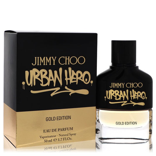 JIMMY CHOO Jimmy Choo Urban Hero Gold Edition Eau De Parfum Spray By Jimmy Choo 1.7 oz Eau De Parfum Spray
