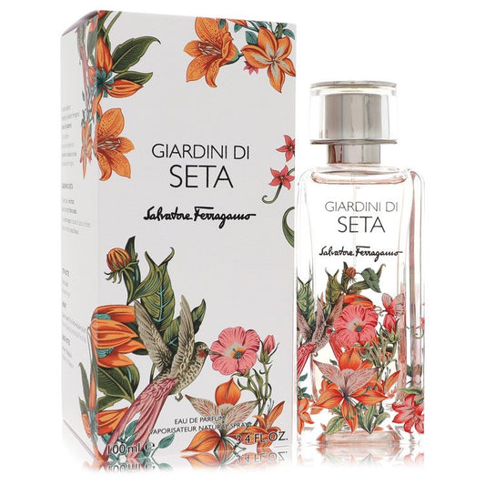 SALVATORE FERRAGAMO Giardini Di Seta Eau De Parfum Spray (Unisex) By Salvatore Ferragamo 3.4 oz Eau De Parfum Spray