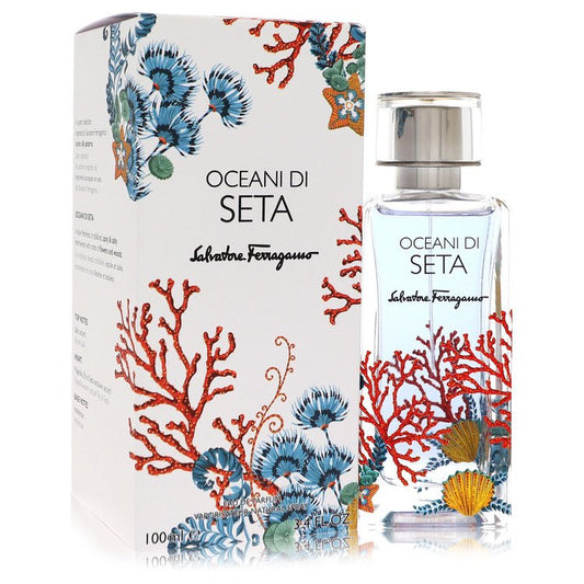 SALVATORE FERRAGAMO Oceani Di Seta Eau De Parfum Spray (Unisex) By Salvatore Ferragamo 3.4 oz Eau De Parfum Spray