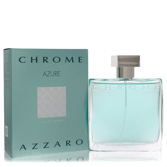AZZARO Chrome Azure Eau De Toilette Spray By Azzaro 3.4 oz Eau De Toilette Spray