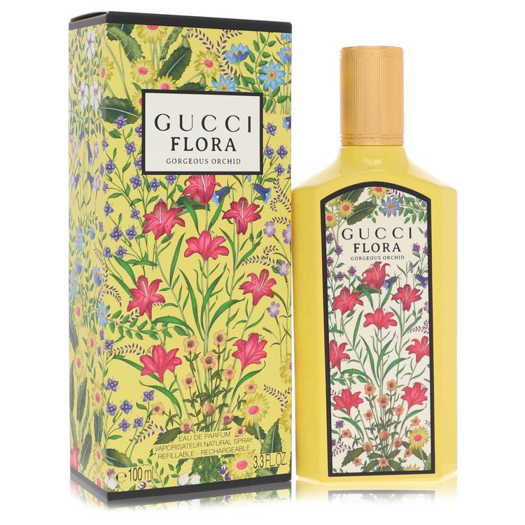 Flora Gorgeous Orchid Eau De Parfum Spray By Gucci