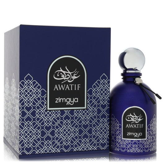 AFNAN Afnan Zimaya Awatif Blue Eau De Parfum Spray By Afnan 3.4 oz Eau De Parfum Spray