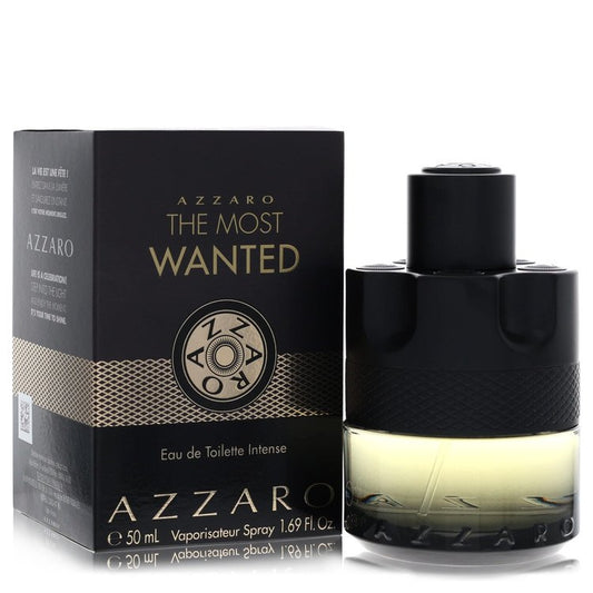 AZZARO Azzaro The Most Wanted Eau De Toilette Intense Spray By Azzaro 1.7 oz Eau De Toilette Intense Spray