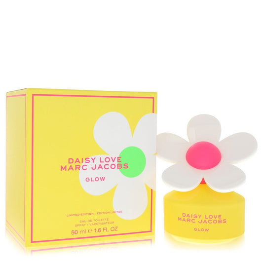 MARC JACOBS Daisy Love Glow Eau De Toilette Spray (Limited Edition) By Marc Jacobs 1.7 oz Eau De Toilette Spray