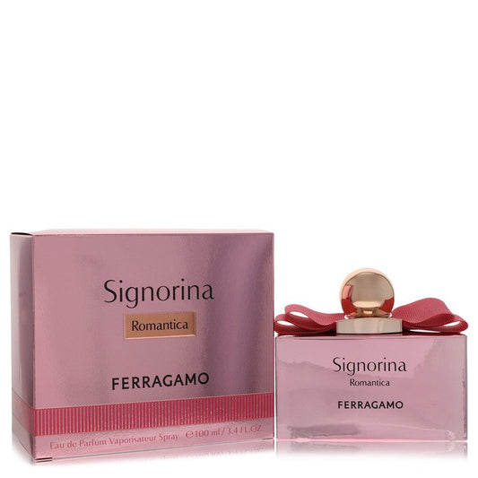 SALVATORE FERRAGAMO Signorina Romantica Eau De Parfum Spray By Salvatore Ferragamo 3.4 oz Eau De Parfum Spray