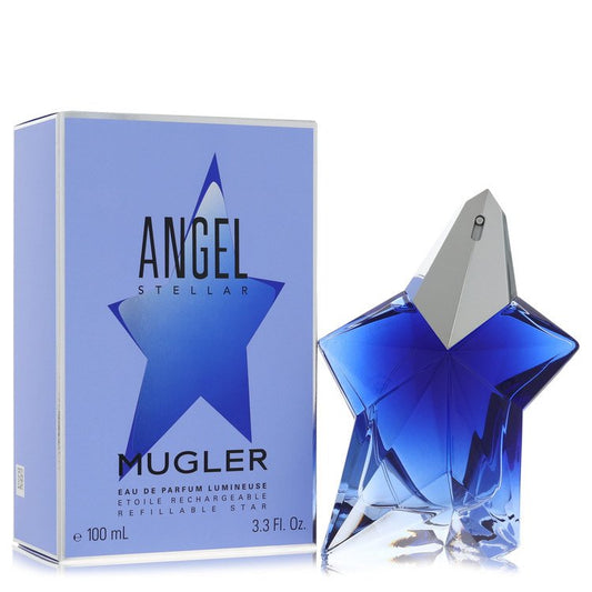 THIERRY MUGLER Angel Stellar Lumineuse Eau De Parfum Refillable Spray By Thierry Mugler 3.3 oz Eau De Parfum Refillable Spray