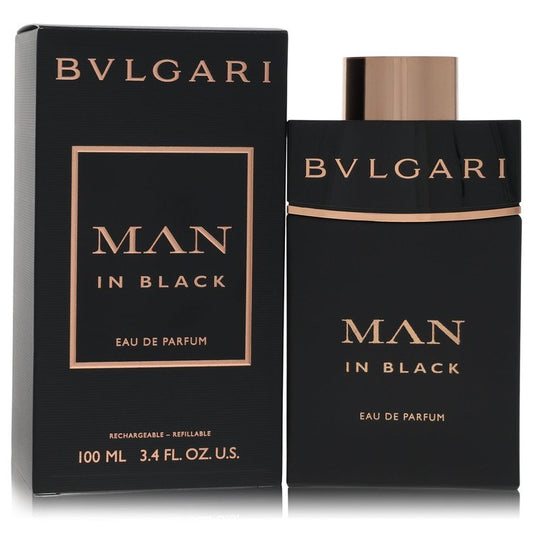 BVLGARI Bvlgari Man In Black Eau De Parfum Refillable Spray By Bvlgari 3.4 oz Eau De Parfum Refillable Spray