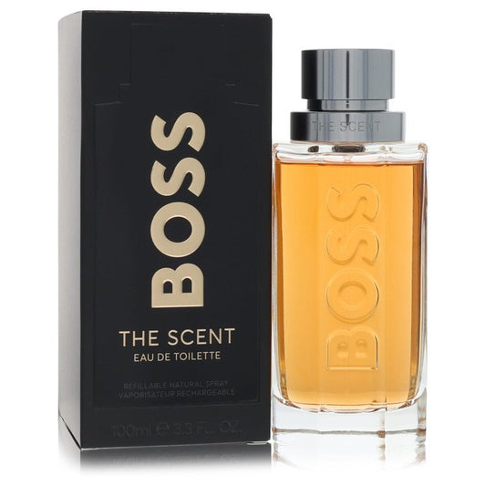 HUGO BOSS Boss The Scent Eau De Toilette Refillable Spray By Hugo Boss 3.3 oz Eau De Toilette Refillable Spray