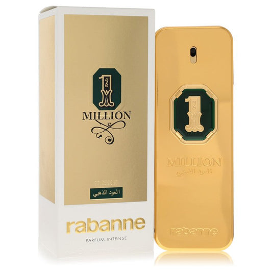 PACO RABANNE 1 Million Golden Oud Parfum Intense Spray By Paco Rabanne 3.4 oz Parfum Intense Spray