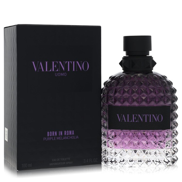 Valentino Uomo Born In Roma Purple Melancholia Eau De Toilette Spray By Valentino