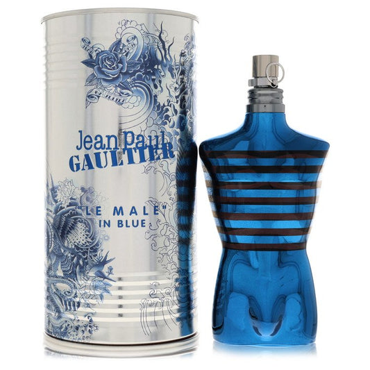 JEAN PAUL GAULTIER Jean Paul Gaultier Le Male In Blue Eau De Parfum Spray By Jean Paul Gaultier 4.2 oz Eau De Parfum Spray