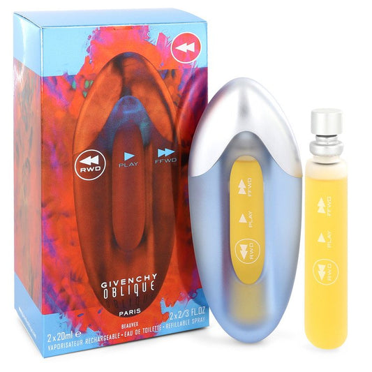 GIVENCHY Oblique Rwd Two 2/3 oz Eau De Toilette Spray Refills By Givenchy 0.67 oz Two 2/3 oz Eau De Toilette Spray Refills