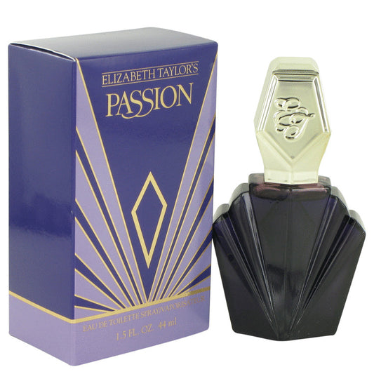ELIZABETH TAYLOR Passion Eau De Toilette Spray By Elizabeth Taylor 1.5 oz Eau De Toilette Spray