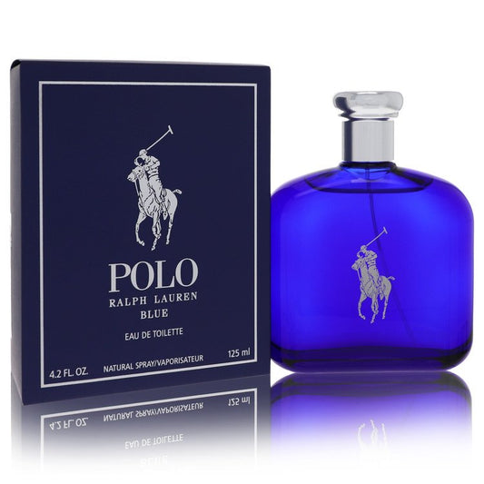 RALPH LAUREN Polo Blue Eau De Toilette Spray By Ralph Lauren 4.2 oz Eau De Toilette Spray