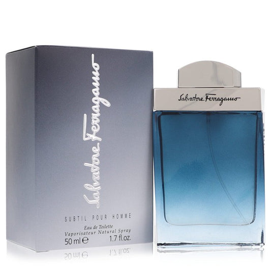 SALVATORE FERRAGAMO Subtil Eau De Toilette Spray By Salvatore Ferragamo 1.7 oz Eau De Toilette Spray