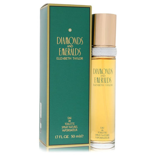 ELIZABETH TAYLOR Diamonds & Emeralds Eau De Toilette Spray By Elizabeth Taylor 1.7 oz Eau De Toilette Spray