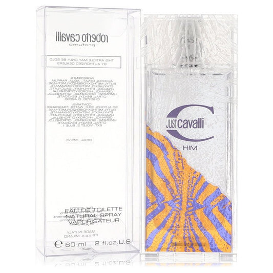 ROBERTO CAVALLI Just Cavalli Eau De Toilette Spray By Roberto Cavalli 2 oz Eau De Toilette Spray